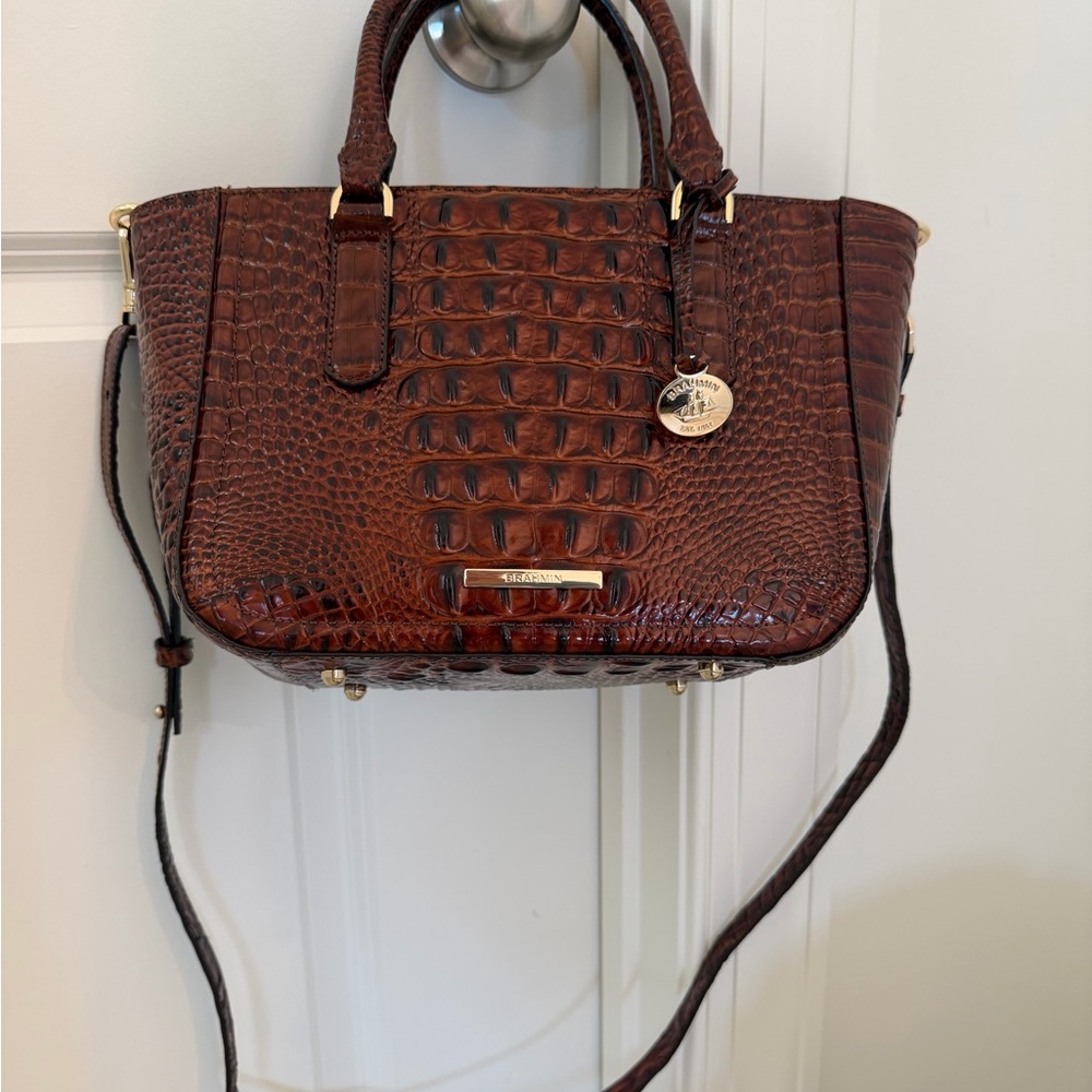 Melbourne Collection Mini Asher Crocodile-Embossed Bag Approx 12 x 8 x 4
NWOT - Picture 5 of 5